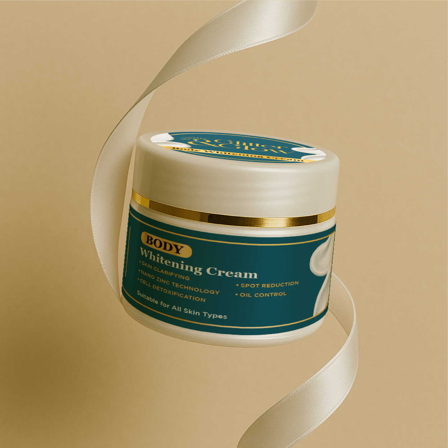 Body Whitening Cream - Glitter and Glow