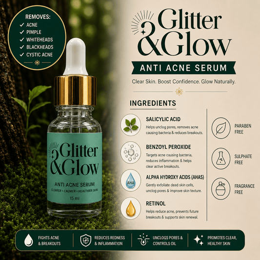 Anti-Acne Face Serum - Glitter & Glow