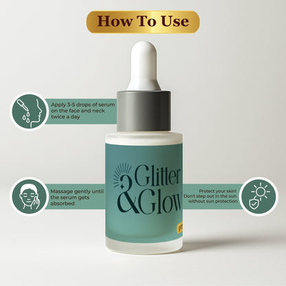 Anti - Acne Face Serum - Glitter and Glow