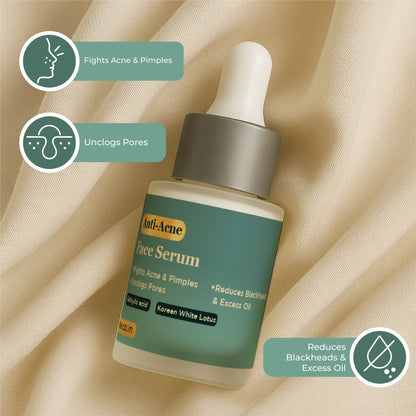 Anti - Acne Face Serum - Glitter and Glow