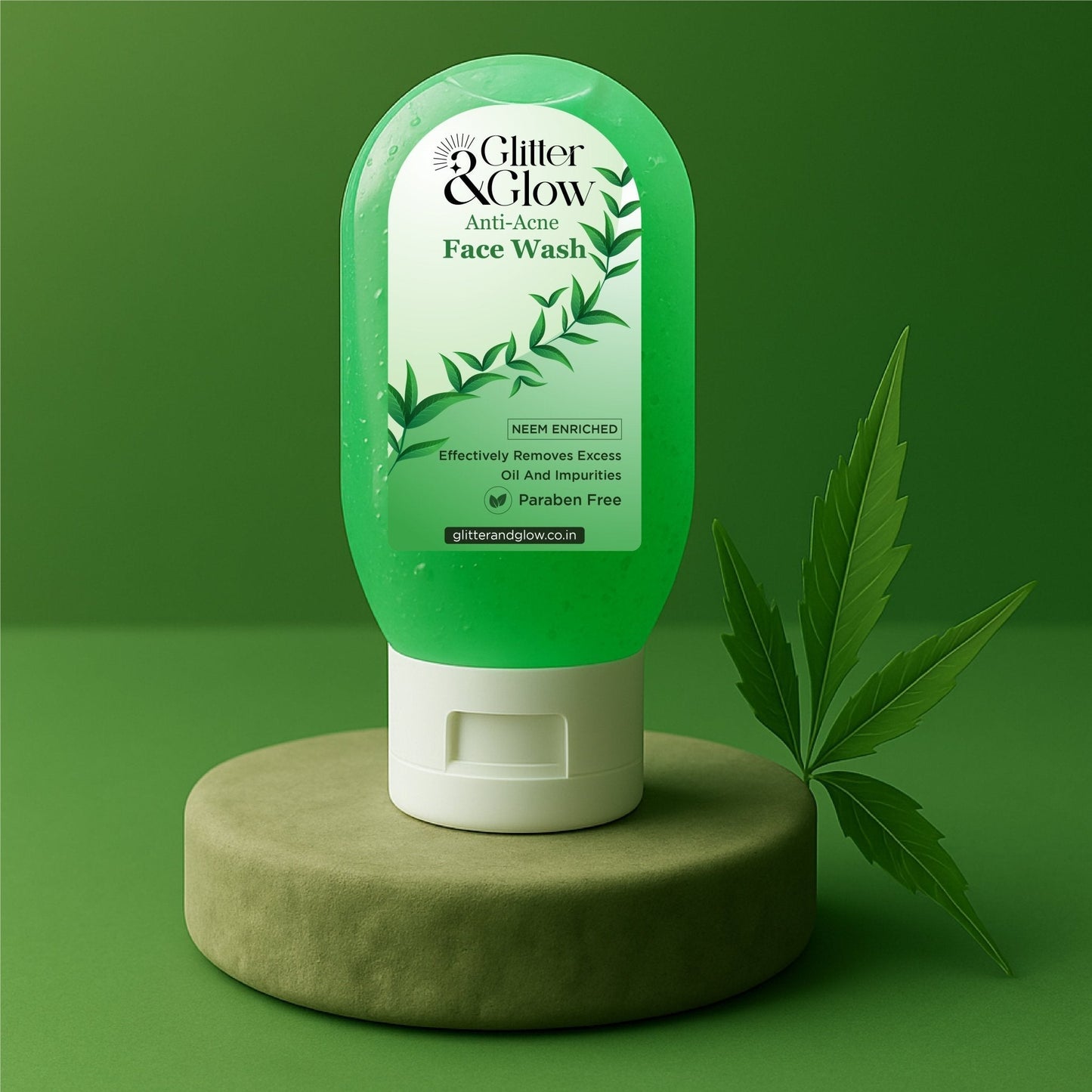 Anti - Acne Face Wash – Neem Enriched - Glitter and Glow