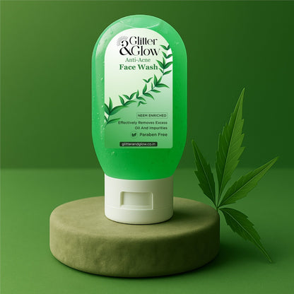 Anti - Acne Face Wash – Neem Enriched - Glitter and Glow