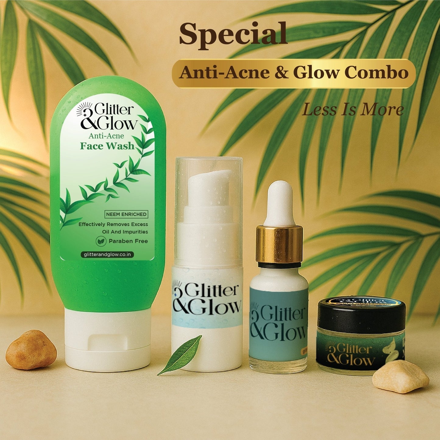 Anti - Acne & Glow Combo - Glitter and Glow