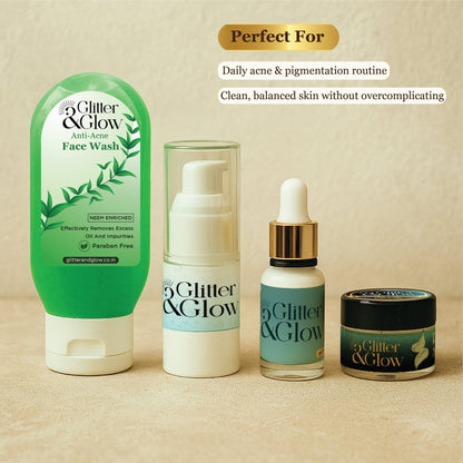 Anti - Acne & Glow Combo - Glitter and Glow