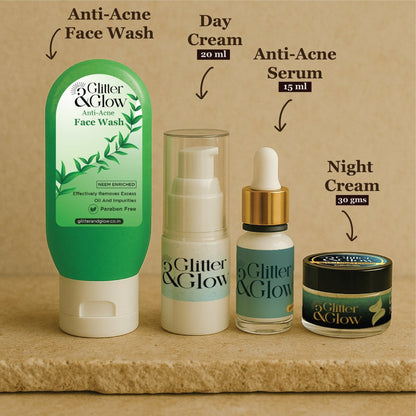 Anti - Acne & Glow Combo - Glitter and Glow