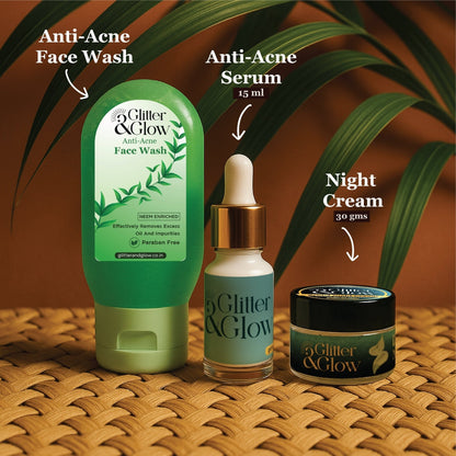 Anti - Acne & Glow Kit - Glitter and Glow