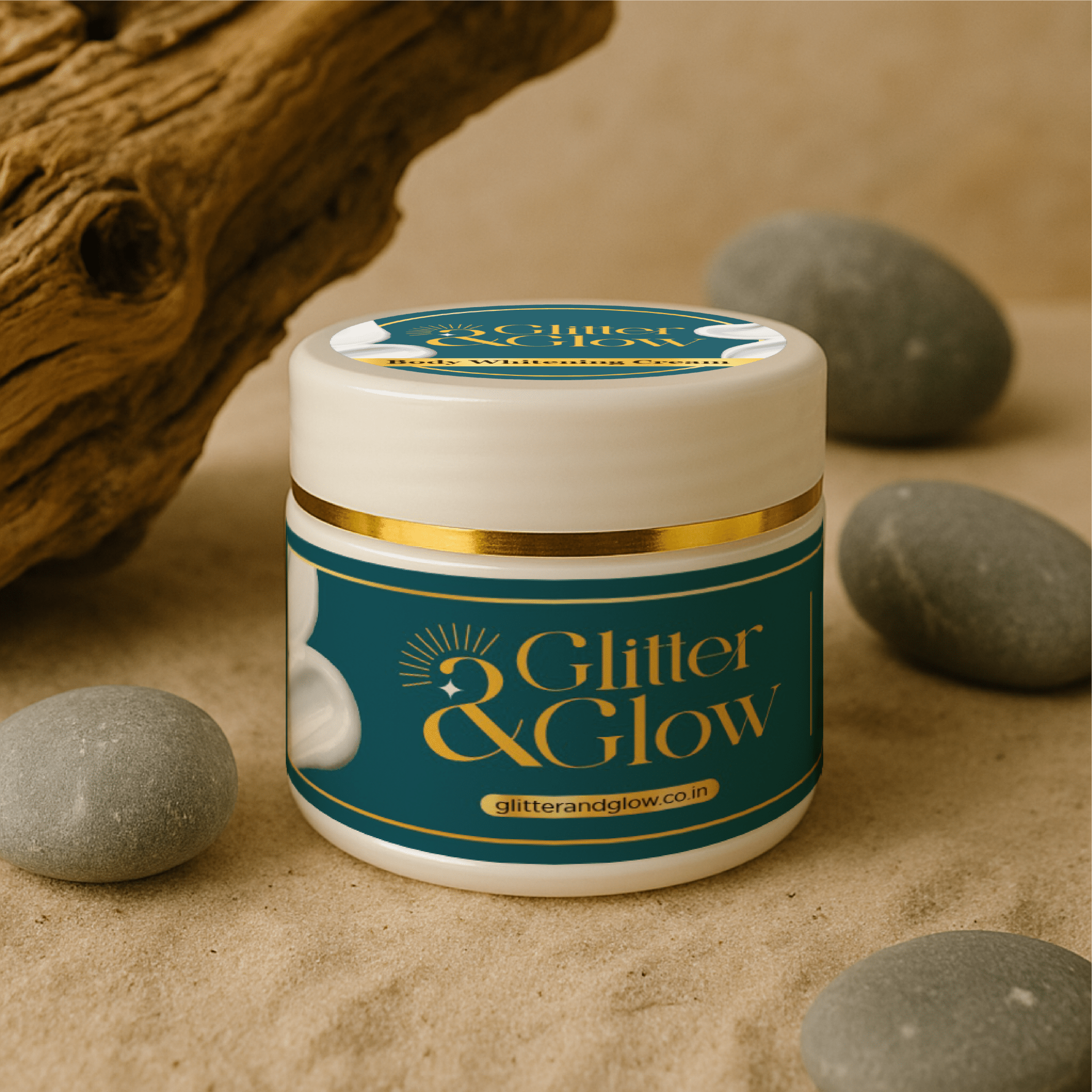 Body Whitening Cream - Glitter and Glow