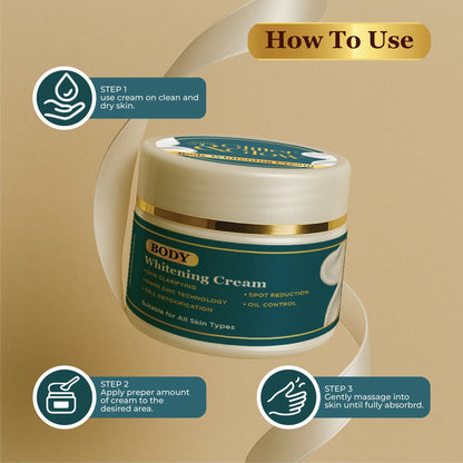 Body Whitening Cream - Glitter and Glow