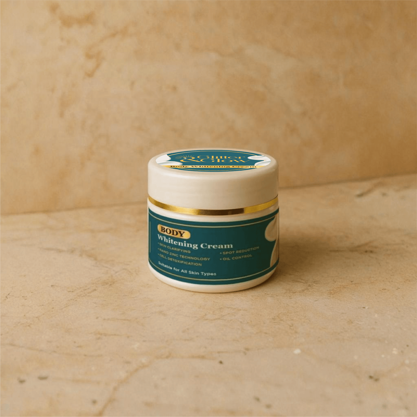 Body Whitening Cream - Glitter and Glow