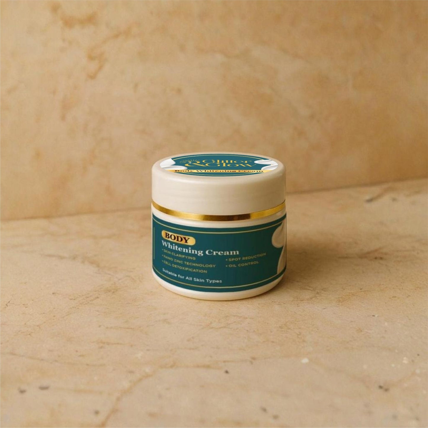 Body Whitening Cream - Glitter and Glow