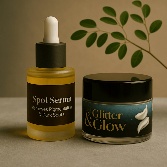 Bridal Cream & Spot Serum Combo - Glitter and Glow