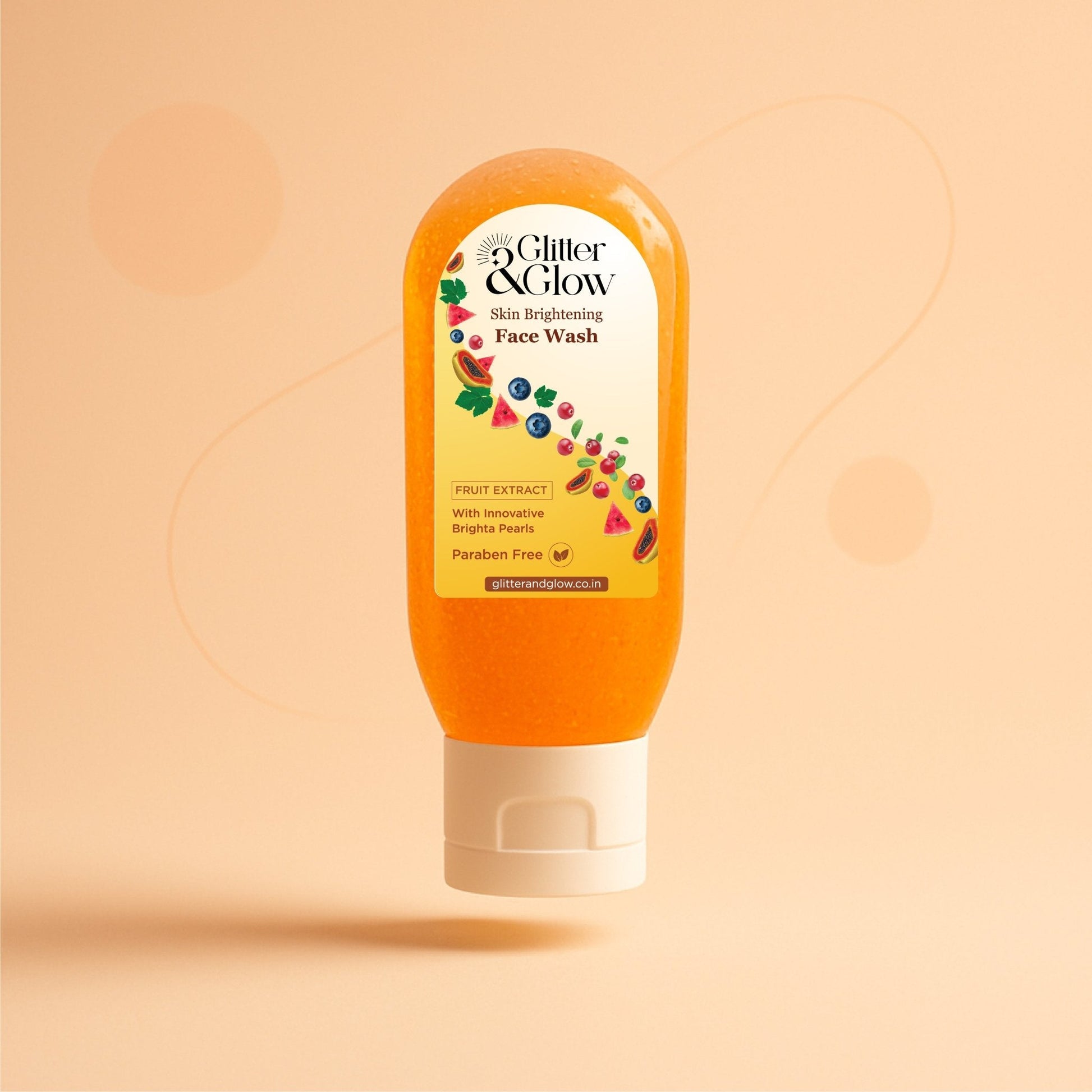Brightening Face Wash – Fruit Extract - Glitter and Glow