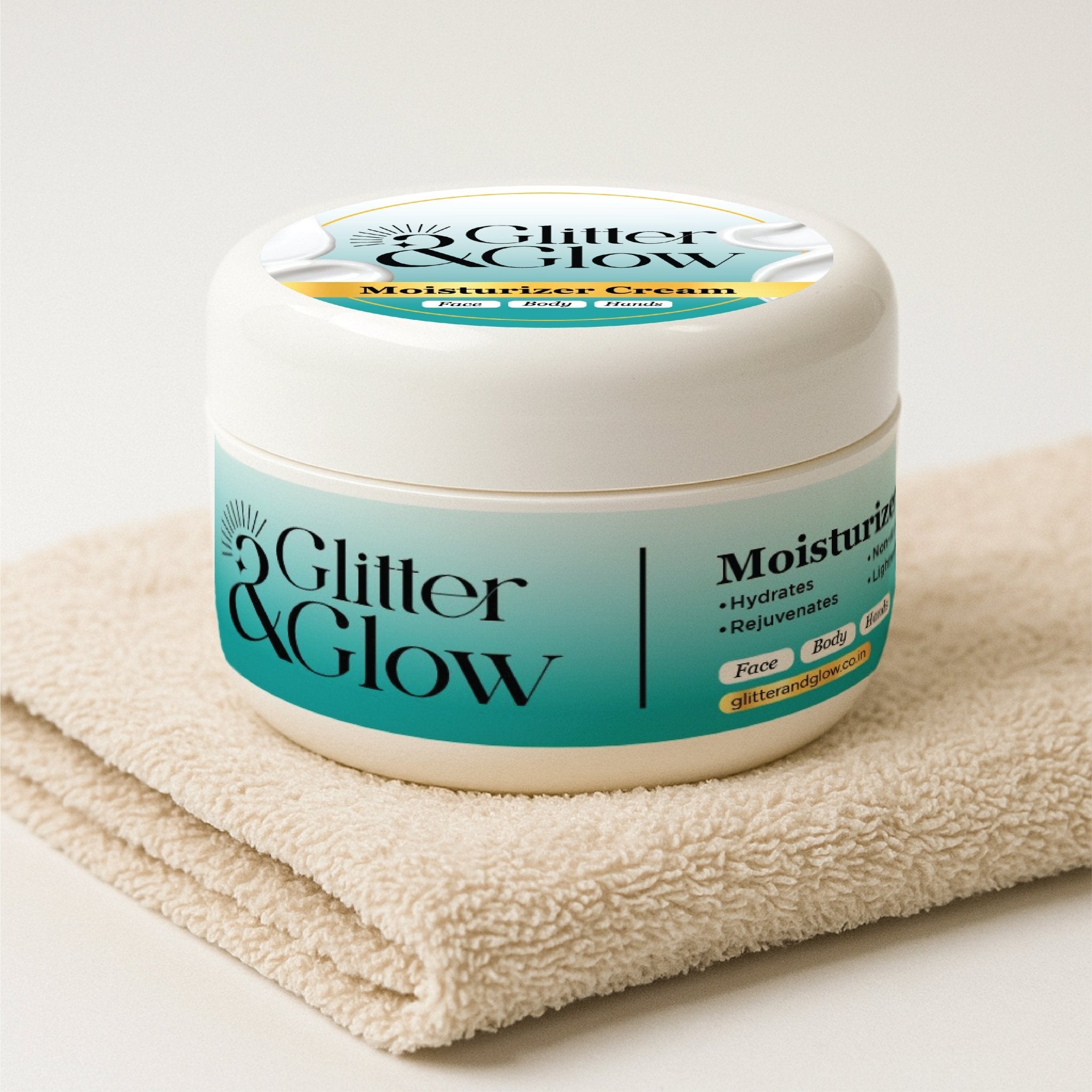 Moisturizer Cream - Glitter and Glow