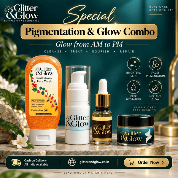 Special Pigmentation & Glow Combo - FREE CLEANSING MILK - Glitter & Glow