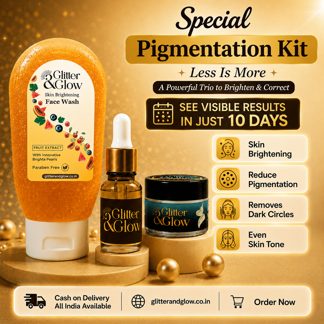 Special Pigmentation Kit - Glitter & Glow